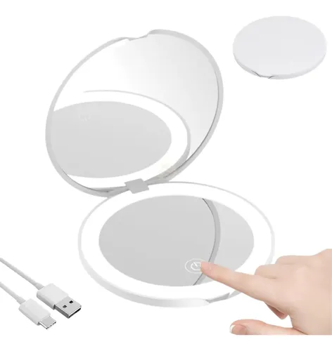 Espejo Portátil For Maquillaje, Espejo Maquillaje Led /s