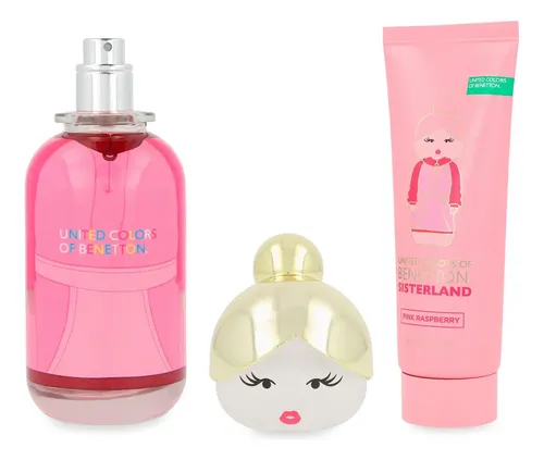 Set Benetton Sisterland Pink Raspberry 2pzs – Dama