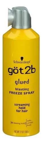 Got2b Glued Blasting Freeze Fijador Pelo Pelucas 12 Onzas