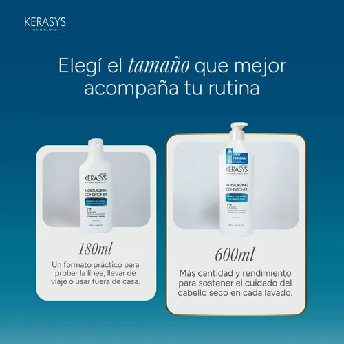 Acondicionador Kerasys Cabello Seco Coreano 180 Ml