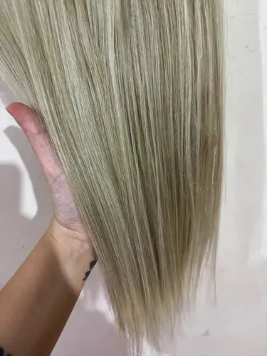 Cortinas De Pelo: Cabello Sintetico Premium Extensiones Rubio 108/613 Lacio