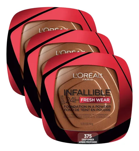 Base En Polvo L’oréal Infallible 24h Deep Amber Pack