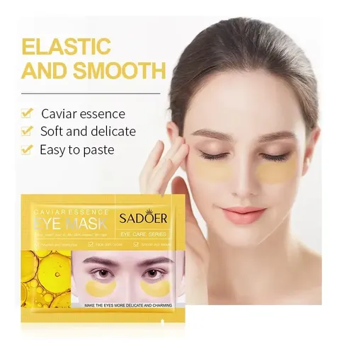 Mascarilla De Colageno Párpados Ojos Ojeras Pilaten X10