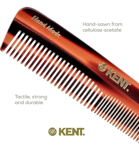 Peine De Bolsillo Kent R7t Para Barba Y Cabello
