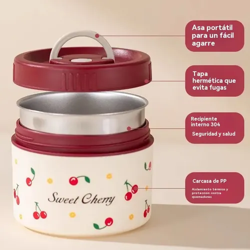 Termo Para Alimentos Acero Inoxidable Hermético