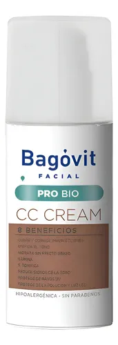 Crema Facial Bagovit Pro Bio Cc Cream Multiprotectora X 50 G Tipo de piel Todo tipo de piel