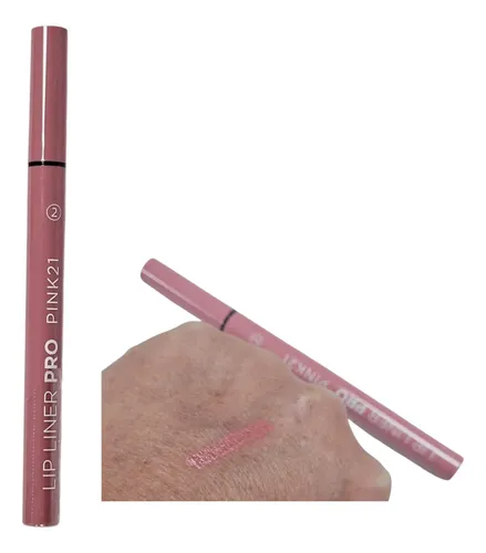 Delineador Labios Liquido Pink 21 Pro A Prueba Agua
