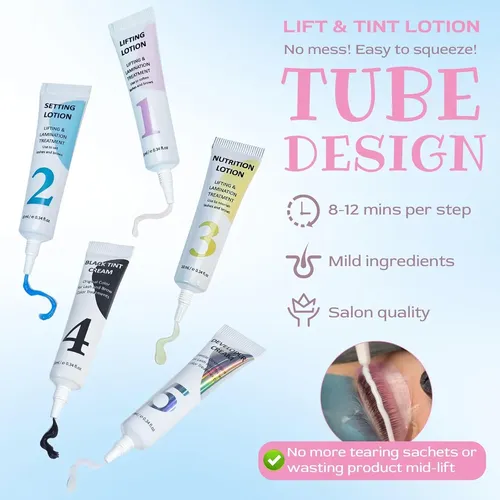 Kit De Lifting De Pestañas Plus Lomansa Tint