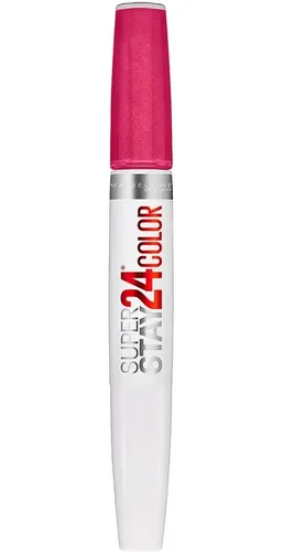 Labial Liquido Maybelline Superstay 24hs 2.3 Ml Acabado Satinado Color 24/7 Fuchsia