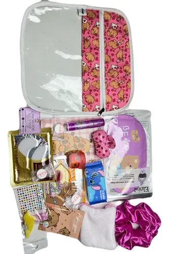 Kit Skincare Mascarilla Bolsa Impermeable Wet Bag Rutina Spa