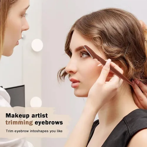 Cortador De Cejas, Raspador De Cejas, Herramienta De Belleza