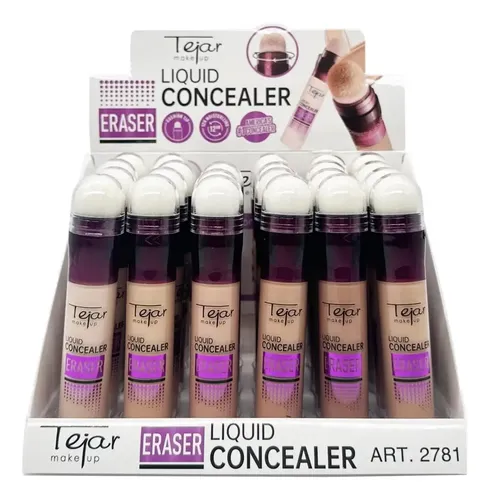 Tejar Corrector Liquido De Ojeras Eraser Makeup Maquillaje 06