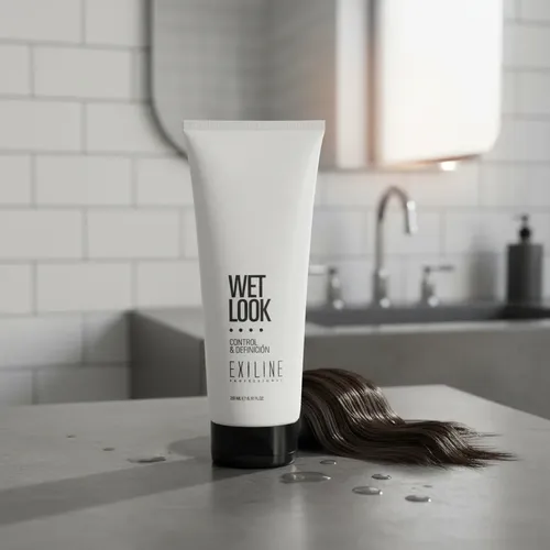 Exiline Styling Wet Look Control Gel Fijación Alta X 200ml