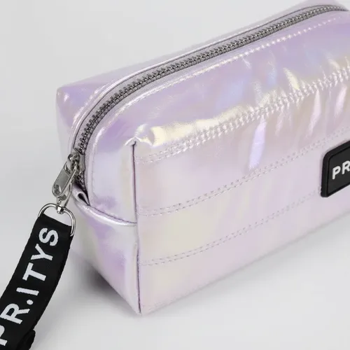 Porta Maquillaje Lila Violeta Organizador De Cosméticos
