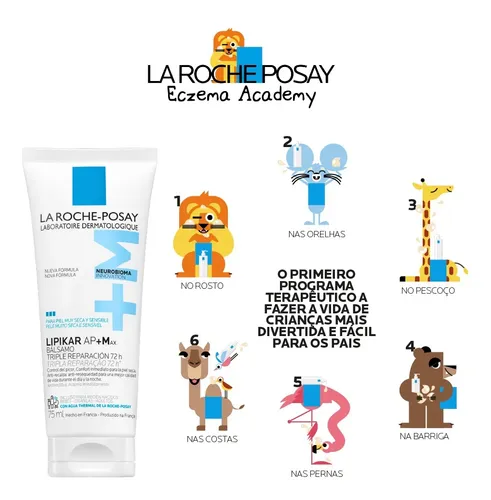 Balsamo Reparador Lipikar Baume Ap+max 75ml La Roche Posay