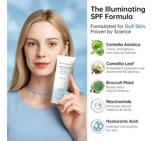 Protector Solar Coreano Spf 50+ Centella 50ml Hidratante