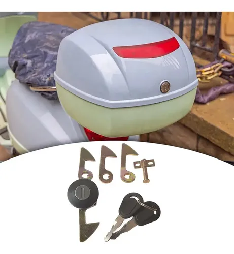 3×cerradura Y Llave Para Cola Maletero Moto Longzhou