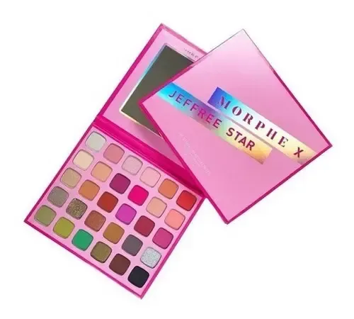 Paleta de Sombras Morphe Jeffre Star Rosa 30 Colores