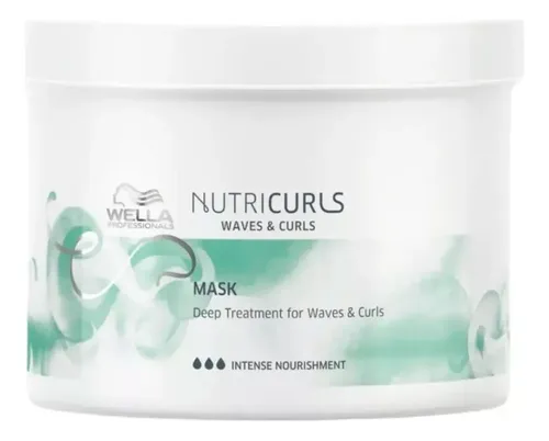 Máscara Capilar Wella Nutricurls Rulos Definidos 500ml