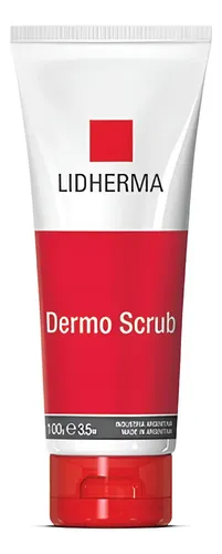Dermo Scrub Gel Exfoliante Para Limpieza Profunda Lidherma Seca / Normal / Grasa / Mixta Día/noche