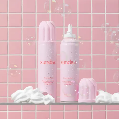 Sundae-jabón Corporal Espumoso De Cereza Hidratante