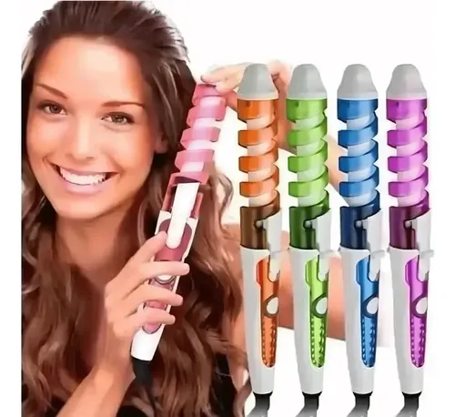 Rizador De Cabello En Espiral Cerámico Ondulador