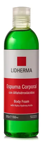Lidherma Espuma Corporal Gel Jabonoso Celulitis Flaccidez