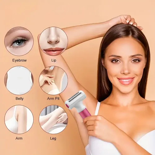 Afeitadora Eléctrica 4 En 1 Para Mujer, Recortadora Facial R