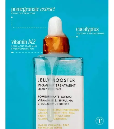 La Poción Corporal Pigmentante Jelly Booster Para La Piel