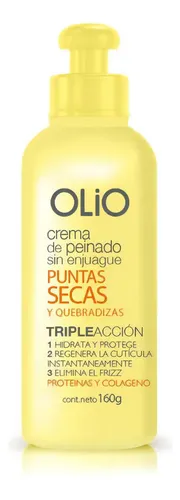 Crema De Peinado Olio Puntas Secas Triple Acción X160gr