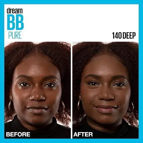 Maybelline Dream Pure Bb Cream Acné Ácido Salicílico Tono