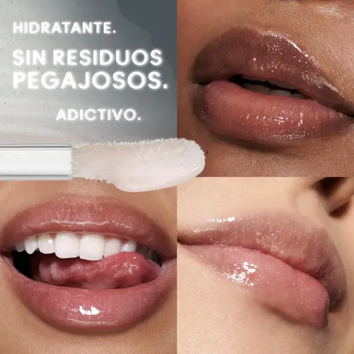 Brillo Labial Mac Lipglass Air | Frosting | Glossy No-pegajoso | Hidratante Ligero