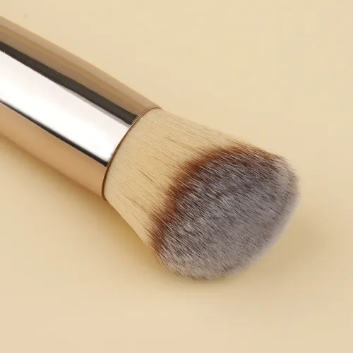 Brocha Para Base De Maquillaje Con Punta Angular