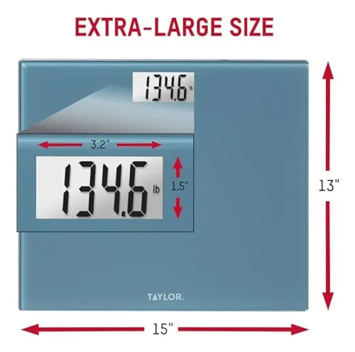 Taylor Báscula De Baño Digital Extra Ancha De 500