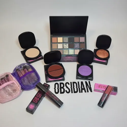 Set De Maquillajes Obsidian Completo Make Up Regalo