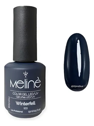 Meline Esmalte Semipermanente Gel Led/uv 933 Winterfell