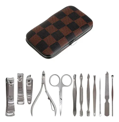 Set Manicura Pedicura 12 Piezas Cuidado Personal P2ns