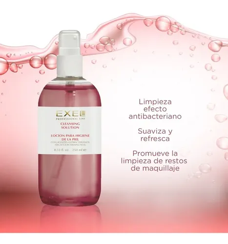 Locion Facial Higienica Activos Antibacterianos Exel 250ml