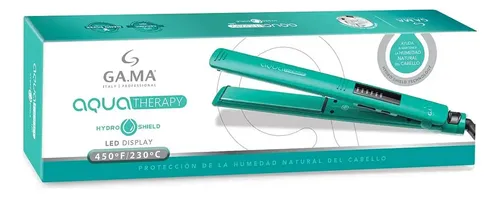 Planchita De Pelo Gama Elegance Aqua Therapy Led