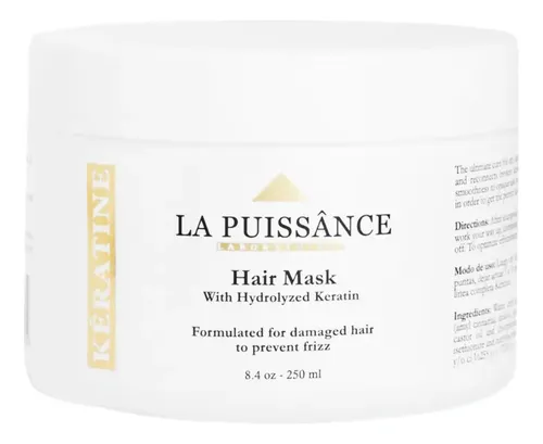 Kit La Puissance Mascaras Nutrición Argán + Keratina 250ml