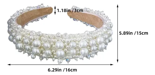 Diadema De Novia Creativa, 1 Pieza