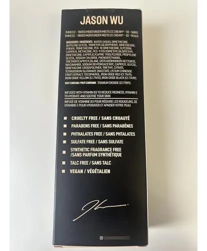 Base Hidratante Tintada Jason Wu Skin 3 30 Ml