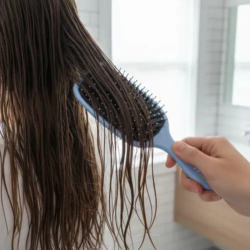 Cepillo Para Cabello Wet Brush Shine Enhancer Sky Para Los