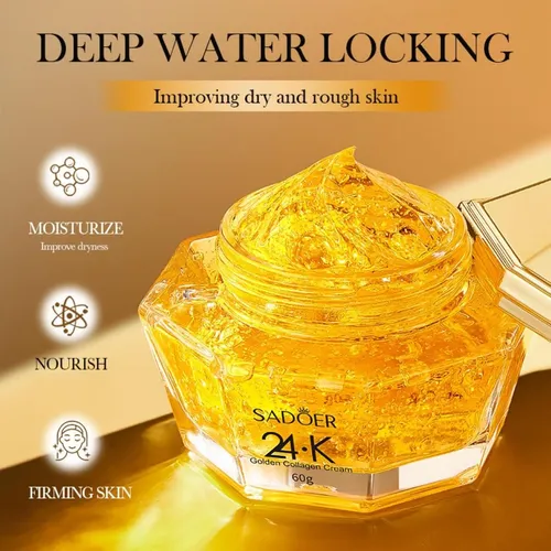 Crema Facial 24k Gold Collagen Niacinamide Centella