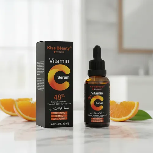 Sérum Vitamina C, A, B5 Y Acido Hialurónico Kiss Beauty