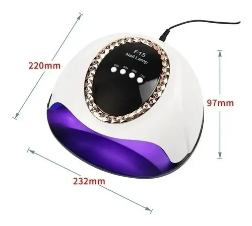 Cabina Uv Para Uñas Semipermanente 120w 24v 5a Sun F15