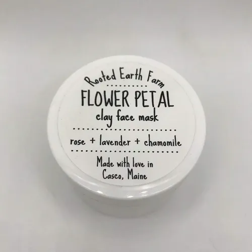 Mascarilla Facial Arcilla 6 Arcillas Con Pétalos De Flor