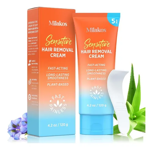 Crema Depilatoria Milakos Para Piel Sensible