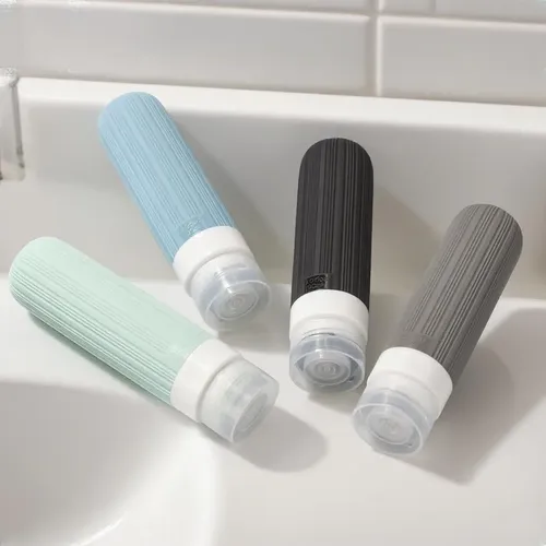 L Paquete De 4 Botellas De Viaje De 3 Onzas Sin Bpa Que