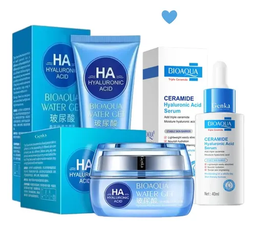 Kit Skincare Piel Seca Hidratacion Produnda Ac Hialuronico